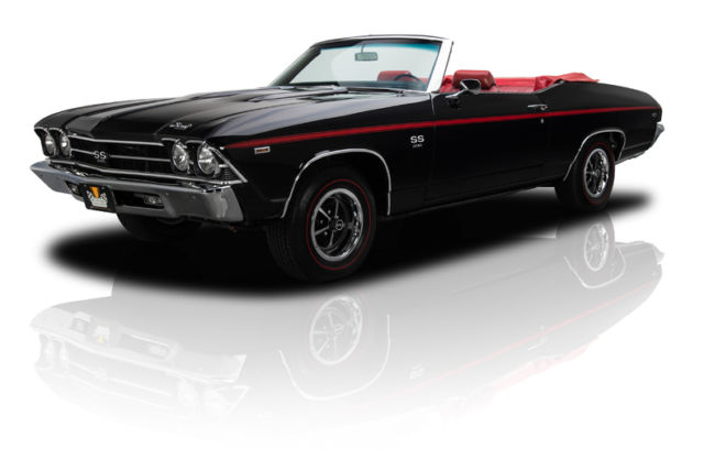 Frame Off Built Chevelle SS 396/375 HP 4 Speed Convertible PS PB 12 Bolt Posi 1969 Chevrolet Chevelle Super Sport