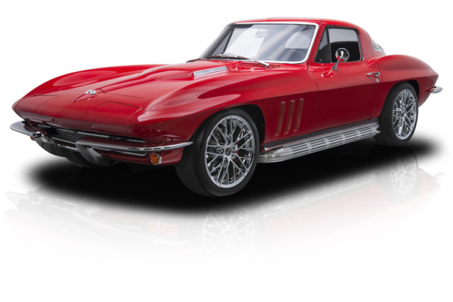 Frame Off Built Corvette Sting Ray Pro Touring EFI LS3 V8 525 HP 5 Speed A/C PS 1966 Chevrolet Corvette Sting Ray