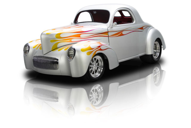 Frame Off Built Coupe 502 V8/502 HP 700R4 4 Speed Automatic Strange FAB9 PS A/C 1941 Willys Coupe Coupe