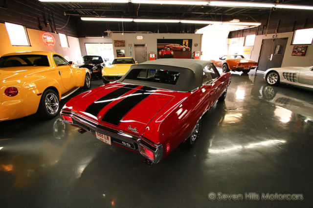 1970 Chevrolet Chevelle Convertible LS6 454 SS - photo 4