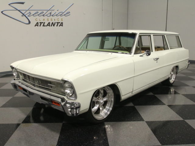 FRAME-OFF CUSTOM BUILD, NO EXPENSE SPARED, 350 V8, 700R4, 4 DISC, 4LINK AIRRIDE 1966 Chevrolet Nova