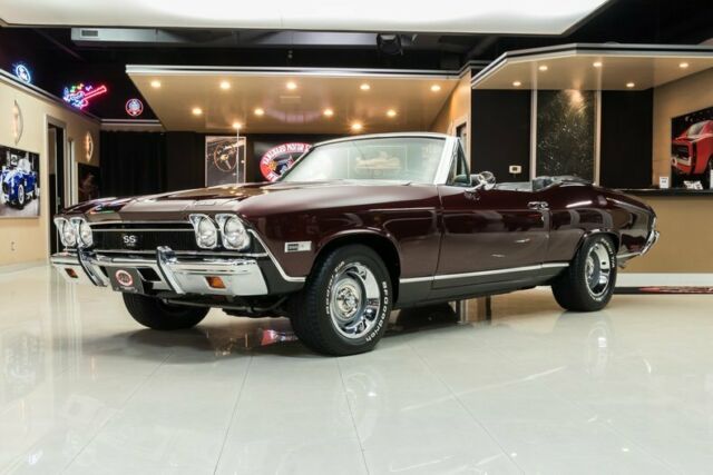 Frame Off, Nut & Bolt Built, True SS! 396ci V8, 700R4 OD Automatic, PS, PB, A/C 1968 Chevrolet Chevelle SS Convertible