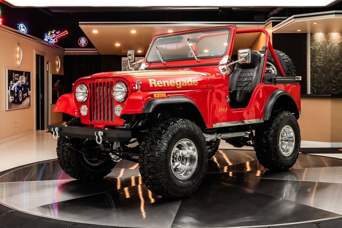 Frame Off, Nut & Bolt Restored! AMC 360ci V8 w/ EFI, 3-Speed Manual, PS, 4X4 1978 Jeep CJ-5 4X4