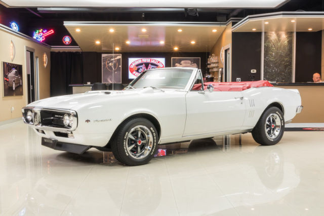 Frame Off, Nut & Bolt Restored! Pontiac 400ci V8, Muncie 4-Speed, PS, PB, Disc 1967 Pontiac Firebird Convertible