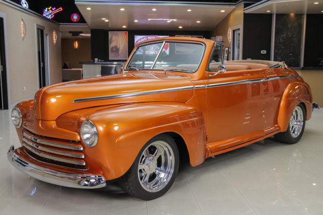 Frame Off Resto! 350ci Crate, 700R4 Auto, Ford 8", Power Top, PW, PS, PB, Disc! 1946 Ford Cabriolet Street Rod