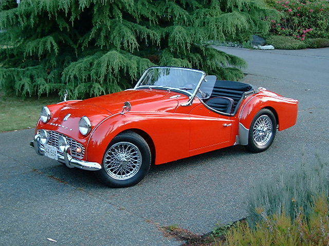 Frame off resto, better than factory shape, overdrive and telescopic steering 1958 Triumph TR3a