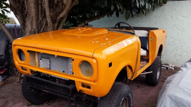 Frame Off Restoration 1971 International Scout II 350 Corvette Motor 700R4 Trans 1971 International Harvester Scout Scout II