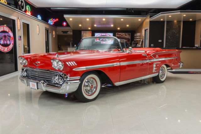 Frame Off Restoration! 348ci V8, Rare, Powerglide Automatic, PS, PB, Power Top 1958 Chevrolet Impala