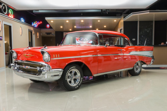 Frame Off Restoration! Correct 283ci V8, Powerglide 2-Speed Auto & Rear End, PS! 1957 Chevrolet Bel Air/150/210
