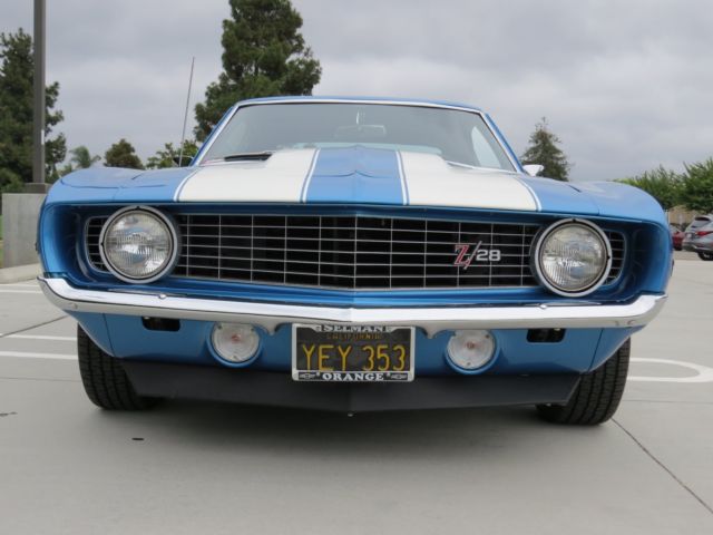 1969 Chevrolet Camaro Inspected Restored Original Z/28 - photo 7