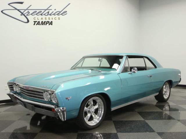 FRAME OFF RESTORATION, GORGEOUS PAINT, LASER STRAIGHT, BUILT 350, TH400, HURRY!! 1967 Chevrolet Malibu