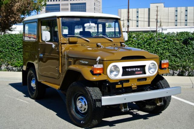 Frame off restoration, rare diesel model, this is a must see!! 1975 Toyota Land Cruiser