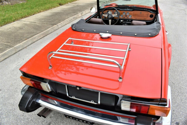 1975 Triumph TR6 Convertible, Inline 6, Frame Off Restoration - photo 11