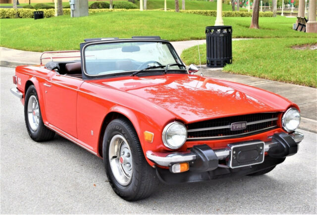 1975 Triumph TR6 Convertible, Inline 6, Frame Off Restoration - photo 2
