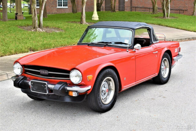 1975 Triumph TR6 Convertible, Inline 6, Frame Off Restoration - photo 5