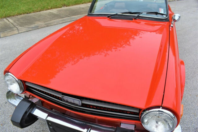 1975 Triumph TR6 Convertible, Inline 6, Frame Off Restoration - photo 9