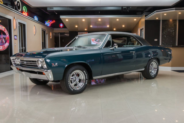 Frame Off Restored! 396/375HP 4-Speed, PB, Disc, 138 True SS 1967 Chevrolet Chevelle