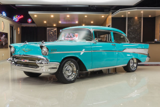 Frame Off Restored! Built Chevy Small Block V8, 4-Speed Manual, PS, PB, Disc 1957 Chevrolet Bel Air/150/210