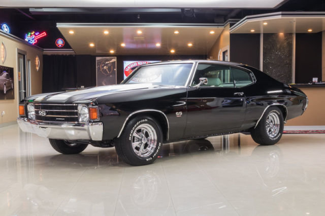 Frame Off Restored! Built GM 454ci V8, TH400 Automatic, Posi, PS, PB, Vintage AC 1972 Chevrolet Chevelle