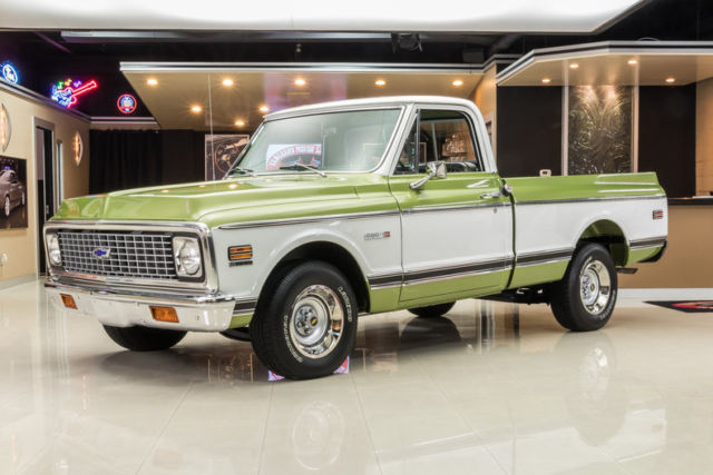 Frame Off Restored C10! GM 350ci V8, TH350 Automatic, PS, PB, Disc, Factory A/C 1971 Chevrolet C-10 Pickup