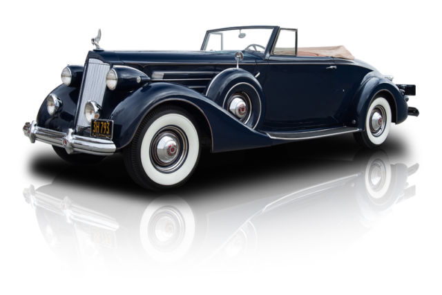Frame Off Restored CCCA Senior 1 of 69 Packard Twelve 473 V12 3 Speed Manual 1937 Packard Twelve
