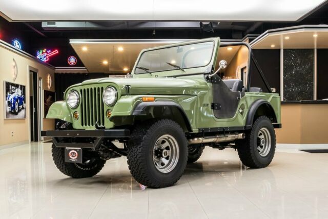 Frame Off Restored, CJ5! GM 350ci V8 Crate Engine, Jeep 4-Speed Manual, PS, PB 1975 Jeep CJ-5 4X4