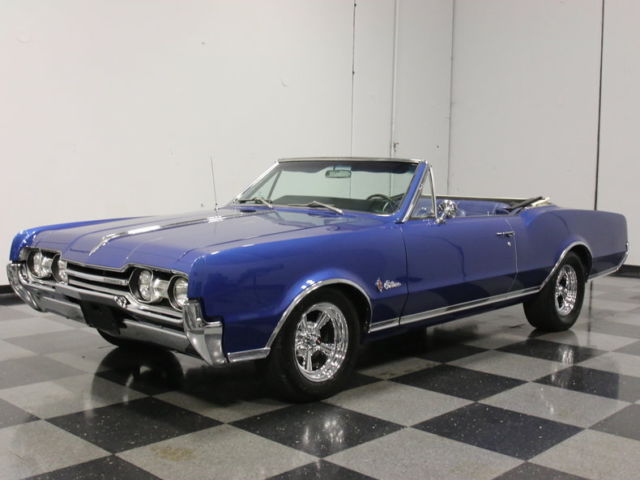 FRAME- OFF RESTORED DROPTOP, 47K ACTUAL MILES, PWR TOP, WINDOWS, BRAKES, STEER!! 1967 Oldsmobile Cutlass Supreme