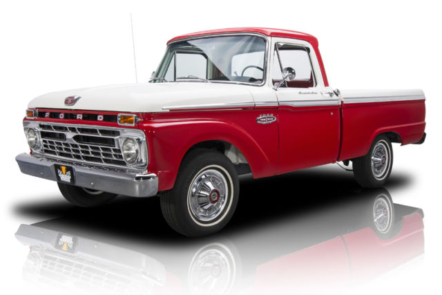 Frame Off Restored F100 Pickup 352 V8 3 Speed Manual PS Power Disc Brakes 1966 Ford F100