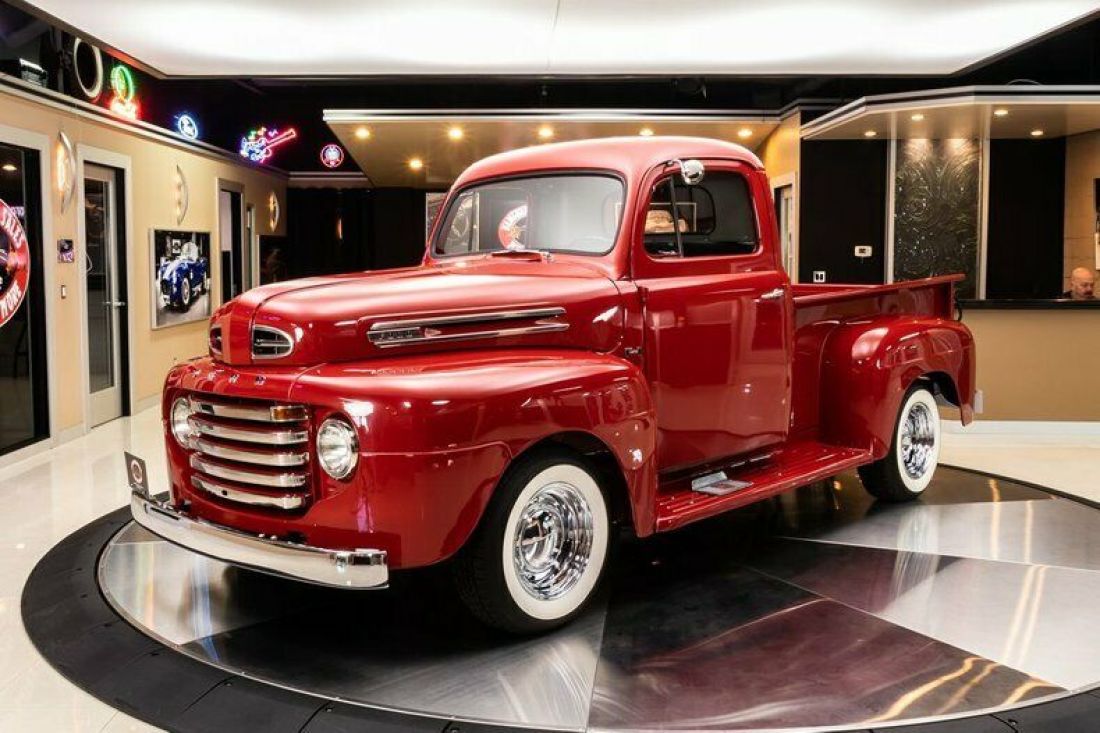 Frame Off Restored! Ford 239ci Flathead V8, 3-Speed Manual, 12V Upgrade 1950 Ford F1 Pickup