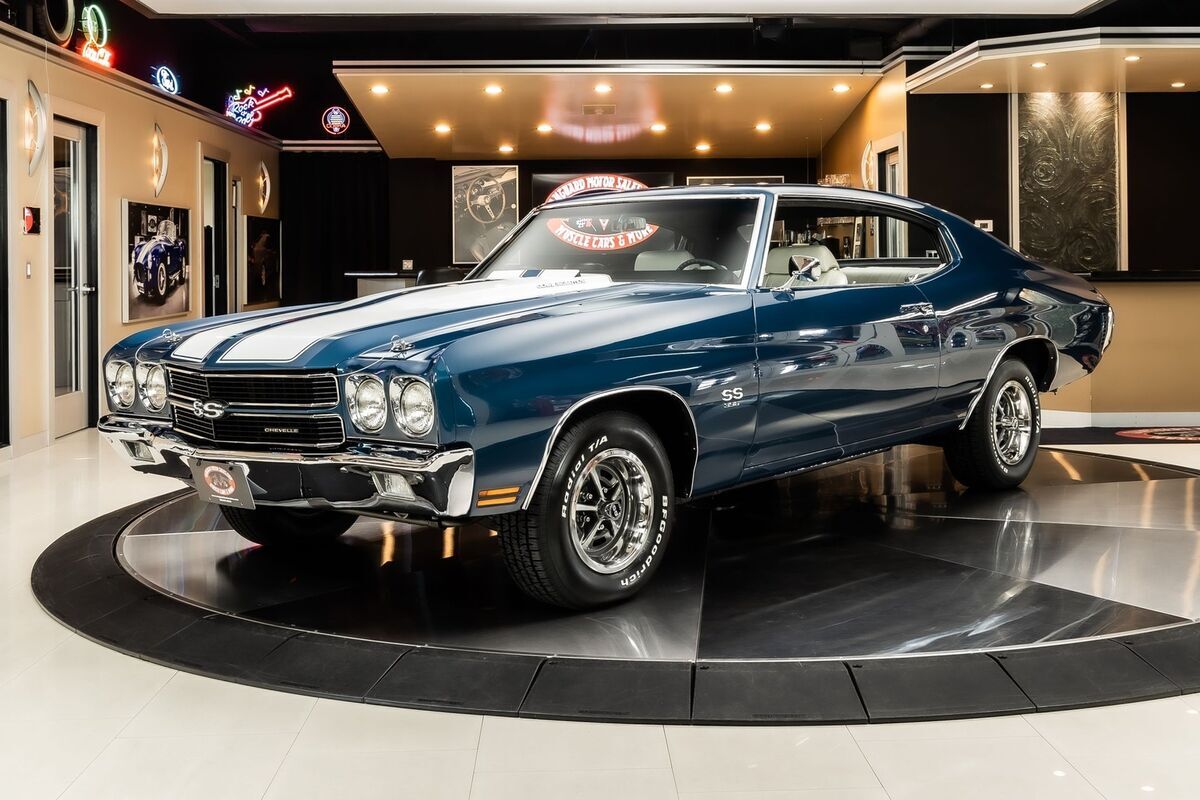 Frame Off Restored! GM 396ci V8, Muncie 4-Speed Manual, 12 Bolt Posi, PS, PB 1970 Chevrolet Chevelle