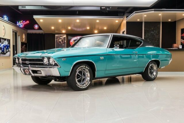 Frame Off Restored! GM 396ci V8, Muncie 4-Speed Manual, Posi, PS, PB, A/C 1969 Chevrolet Chevelle