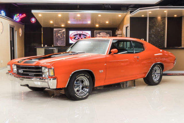 Frame Off Restored! GM 454ci V8, TH400 Automatic, PS, PB, Documented Build! 1972 Chevrolet Chevelle