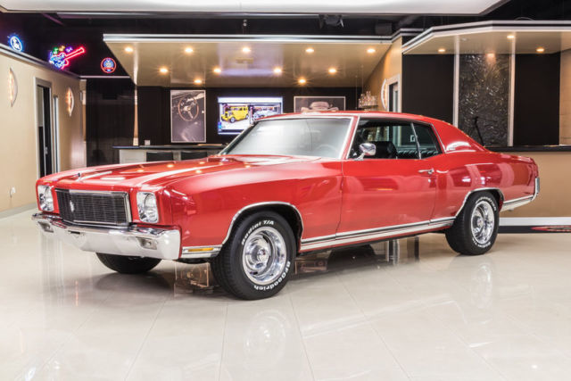 Frame Off Restored! GM ZZ4 350ci V8 Crate Engine, TH350 Automatic, PS, PB, A/C 1971 Chevrolet Monte Carlo