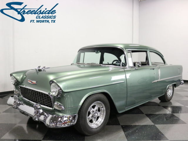 FRAME OFF RESTORED, GREAT PAINT! 350V8 W/ TPI, 700R4, PS/B W/ FRT DISC, COLD AC! 1955 Chevrolet Bel Air/150/210 Restomod