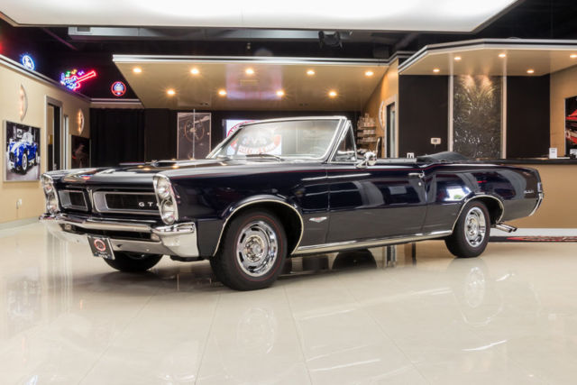 Frame Off Restored, GTO! 389ci V8, Muncie 4-Speed, PS, PB, Pwr Top, Orig Color 1965 Pontiac GTO Convertible