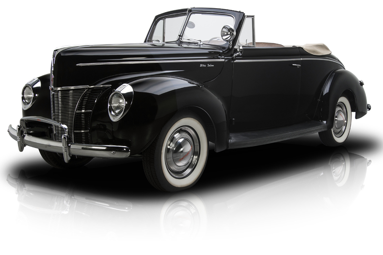 Frame Off Restored Henry J Steel Convertible 221 Flathead 8 85 HP 3 Speed Manual 1940 Ford Deluxe Convertible