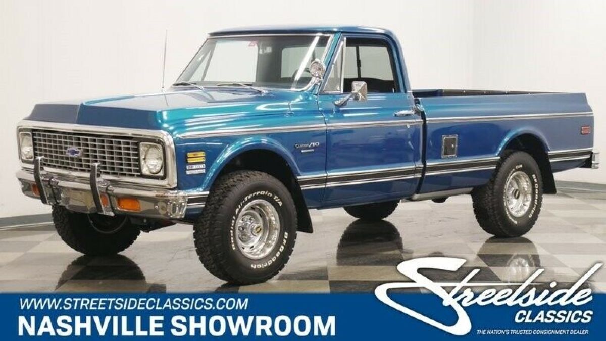 Frame off restored K-10 K10 4x4 four by four classic vintage pickup 1971 Chevrolet Other Pickups Custom Deluxe