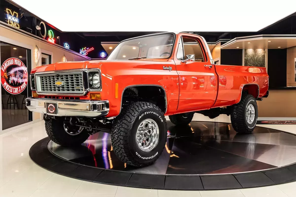 Frame Off Restored, K-20! Chevrolet 350ci V8, 4-Speed Manual, Disc, PS, PB, 4X4 1974 Chevrolet K-20 4X4 Pickup