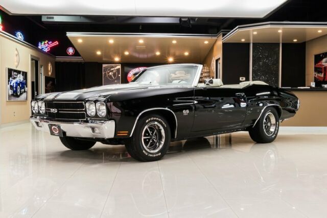 Frame Off Restored! LS6 454ci V8, Muncie 4-Speed Manual, Posi, PS, PB, Pwr Top! 1970 Chevrolet Chevelle Convertible SS 454 LS6 Recreation