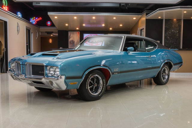 Frame Off Restored! Olds 455ci V8, TH400 Automatic, Ram Air, Factory A/C, PB, PS 1971 Oldsmobile 442