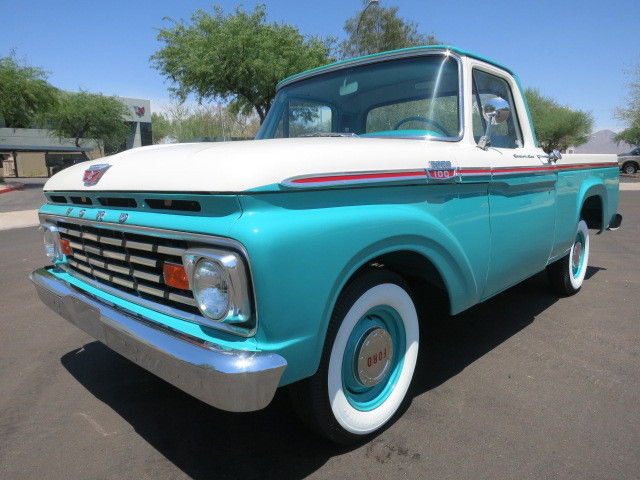 Frame Off Restored Rust Free CA Custom Cab Rare Truck Beautiful f100 1964 1962 1963 Ford F-100 F100