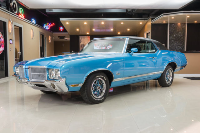 Frame Off Restored! #s Matching 350ci V8, Broadcast Sheet, Factory A/C, PS, PB! 1971 Oldsmobile Cutlass