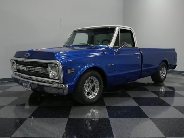 FRAME OFF RESTORED, SHOW QUALITY, 283CI, VINTAGE A/C, ONLY 600 MILES, SUPER NICE 1969 Chevrolet C-10