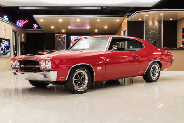 Frame Off Restored SS! GM 502ci RamJet V8 Crate Engine (502hp) Auto, PS, PB, A/C 1970 Chevrolet Chevelle SS