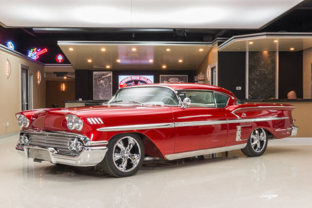 Frame-Off, Rotisserie Build! Custom, Chopped! 348ci V8, TH350 3-Speed Auto, PS! 1958 Chevrolet Impala