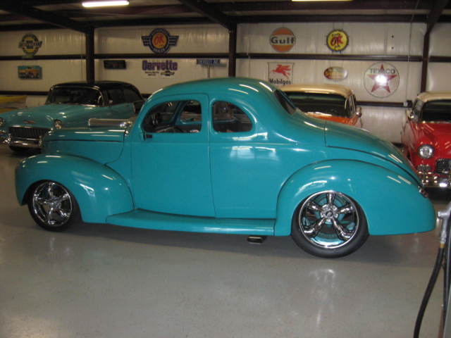 Frame-Off, Rotisserie Custom Build, All Steel, PRO STREET 1940 Ford Coupe Street Rod