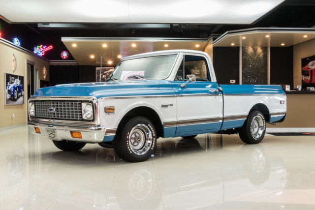 Frame Off - Rotisserie Restored! 350ci, TH350 Automatic, A/C, PS, PB, Disc! 1972 Chevrolet C10