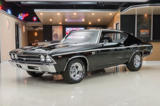 Frame Off, Rotisserie Restored! 396ci V8 Engine, Muncie 4-Speed, PS, PB, Disc! 1969 Chevrolet Chevelle