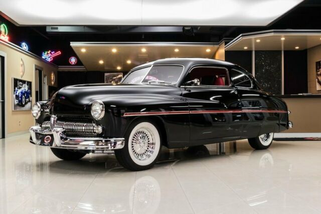 Frame Off, Rotisserie Restored! Flathead 255ci V8, 5-Speed Manual, PS, PB, A/C 1949 Mercury Coupe