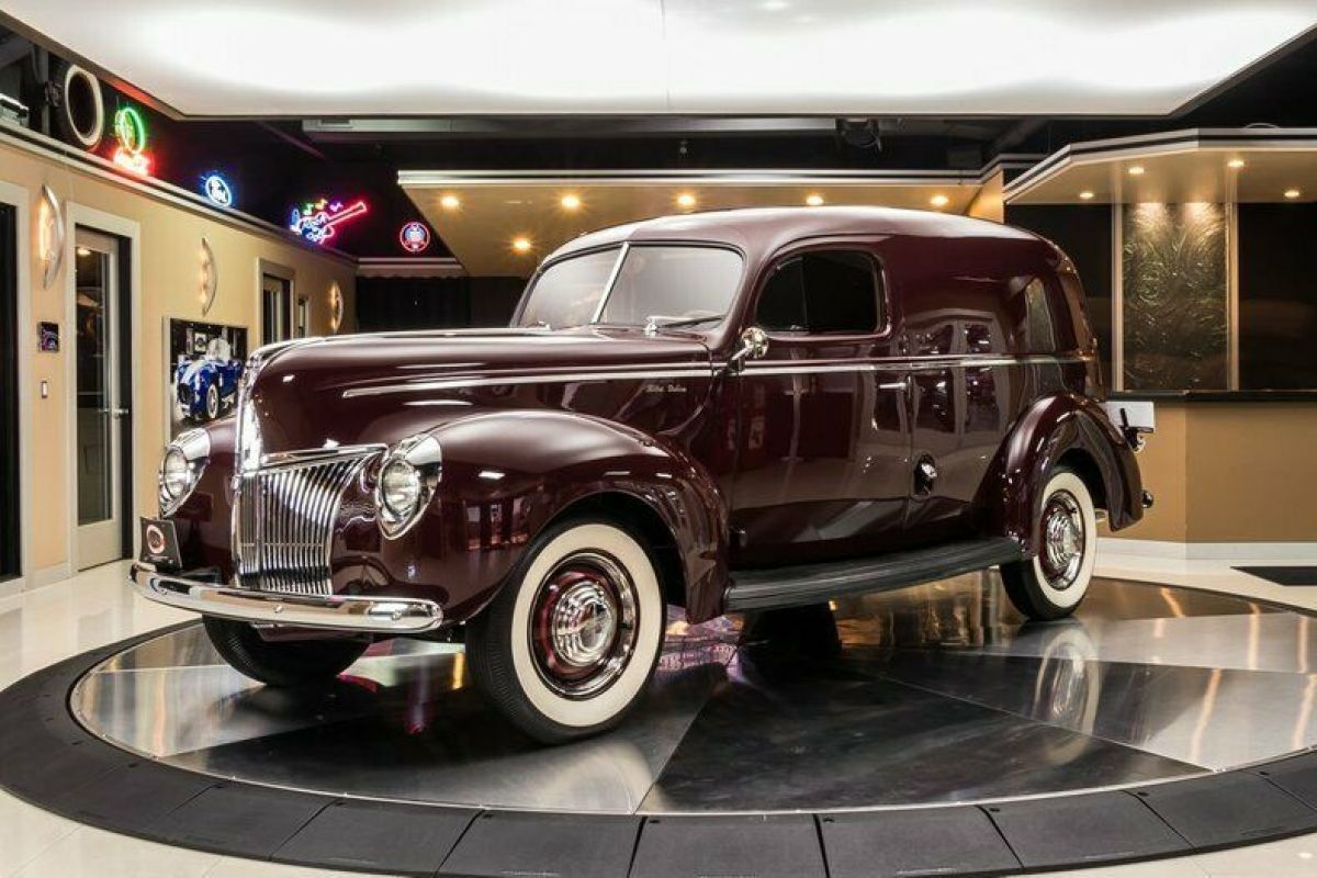 Frame Off, Rotisserie Restored! Ford 239ci Flathead V8, 3-Speed Manual, 12 Volt 1941 Ford Sedan Delivery